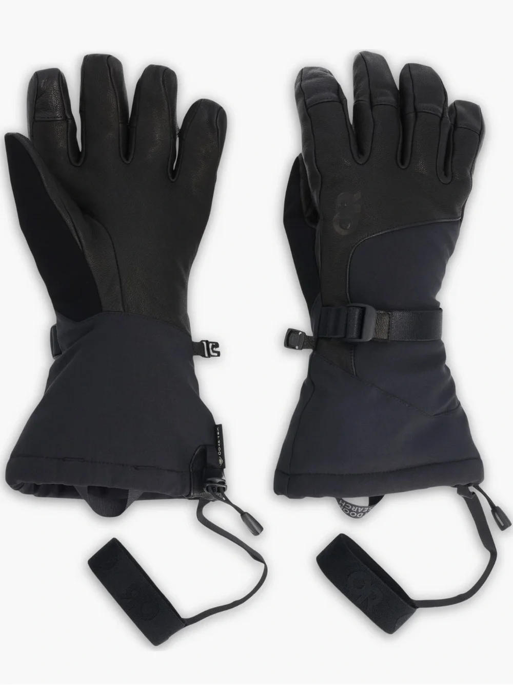NIB Outdoor Research Black Leather Winter Gloves small